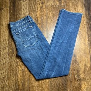 7 For All Mankind Straight Leg Jeans